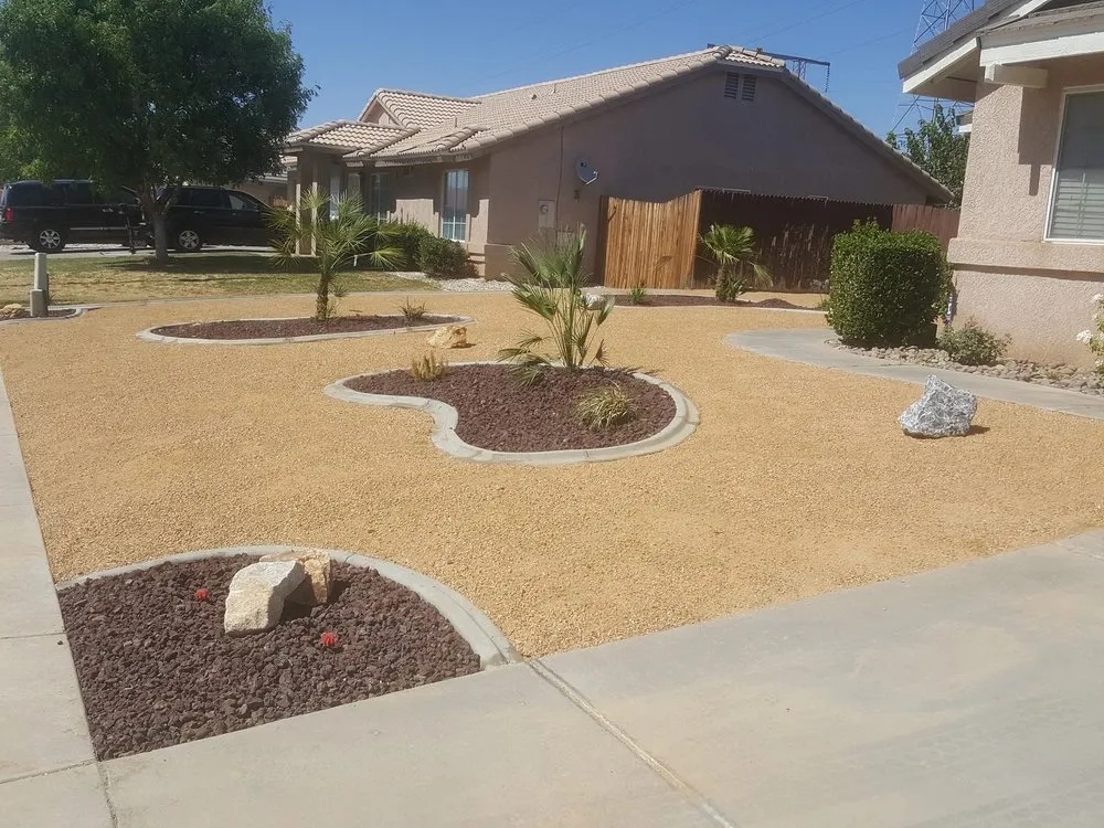 Custom lawn mowing service in Victorville, CA by Premium Services