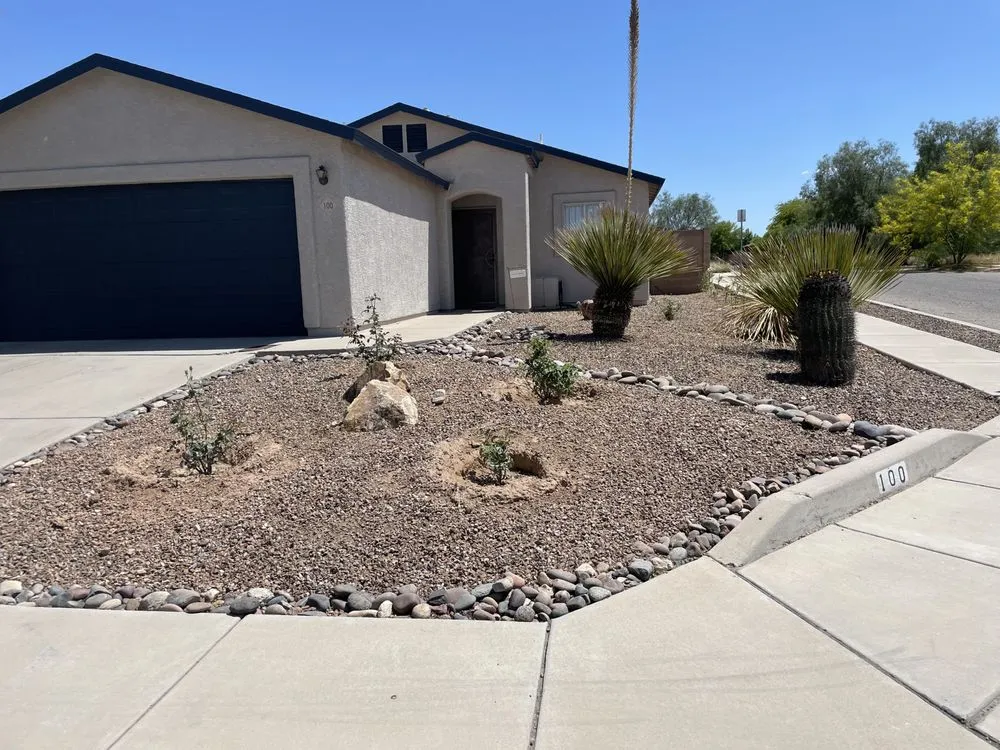 Reliable landscape installation in Tucson, AZ by Premium Yard Cleaning & Maintenance Services