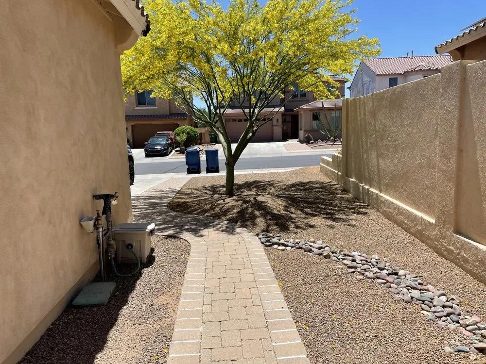 Top-rated residential landscaping with custom design in Tucson, AZ by Premium Yard Cleaning & Maintenance Services