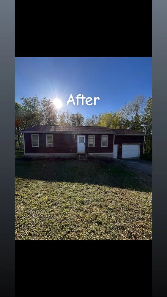 Custom residential landscaping in Athol, MA by Prentiss Landscape