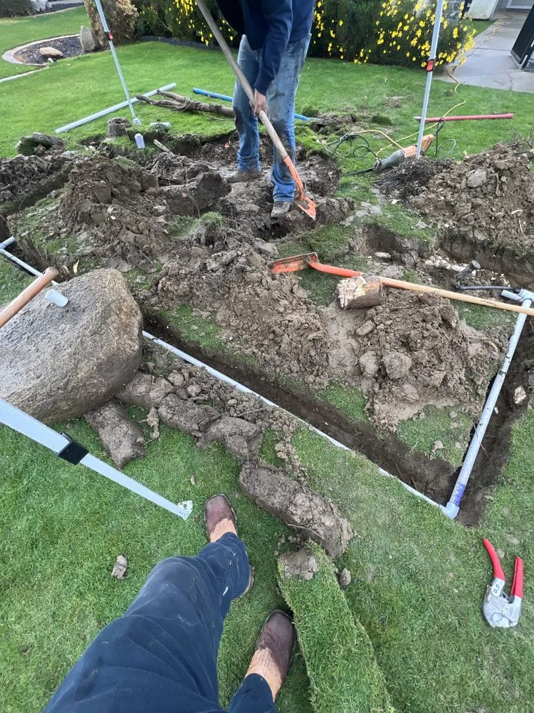 Professional lawn mowing service in Bakersfield, CA by Prescott Landscape Services