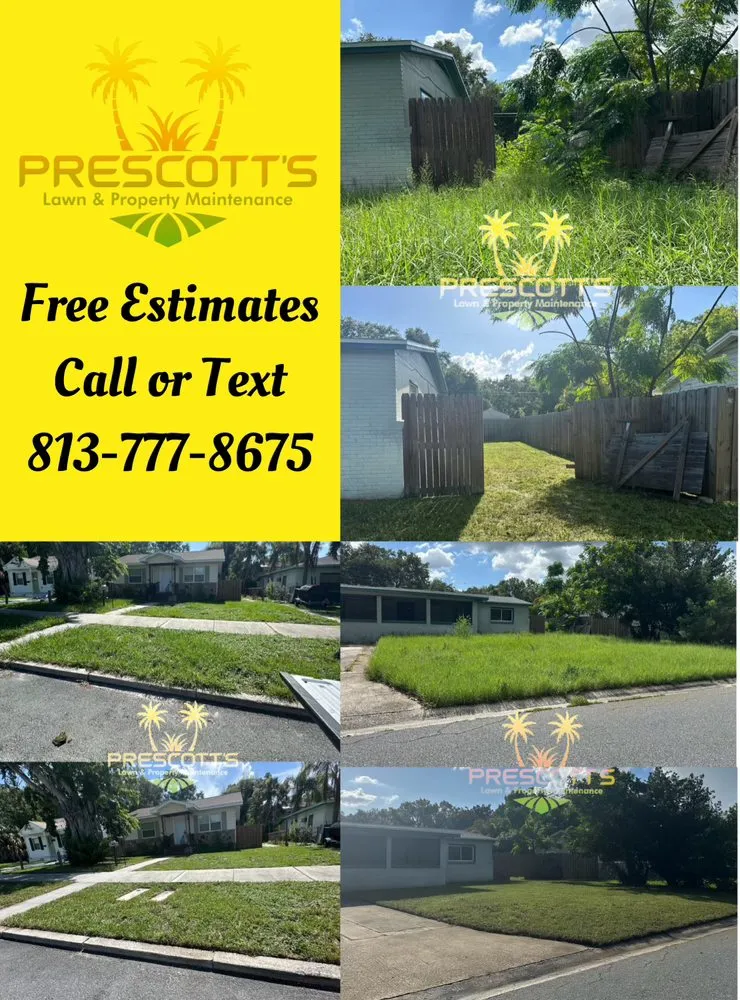 Reliable residential landscaping for residential properties in Tampa, FL by Prescotts Lawn & Property Maintenance