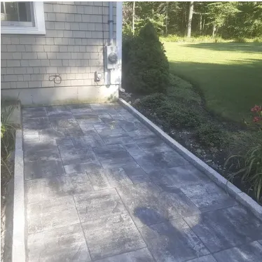 Custom yard cleanup service for beautiful yards in Norwell, MA by Presidential Park Landscape