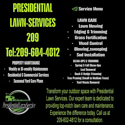 Presidntial Lawnservice Logo