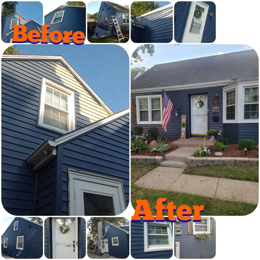 Trusted lawn mowing service for homes across Peoria, IL - Pressure & Paint