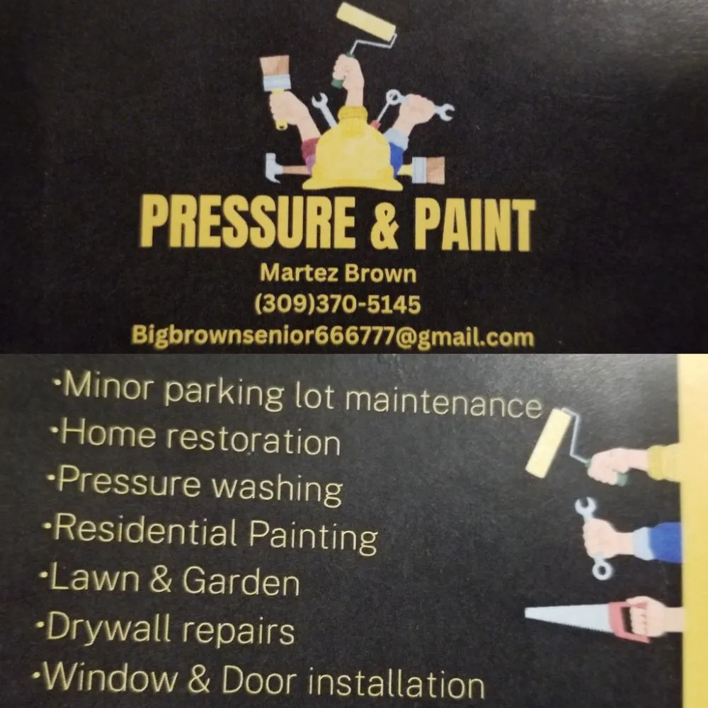 Expert yard maintenance experts serving Peoria, IL - Pressure & Paint