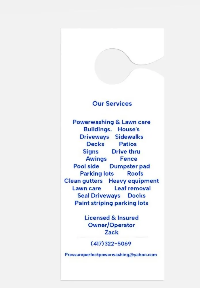 Professional lawn care service for year-round maintenance in Lebanon, MO by Pressure Perfect Power Washing And Lawn Care