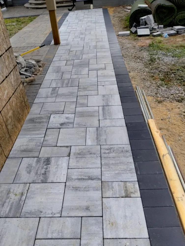 Affordable landscape design near you in Richmond, VA by Prestige Concrete Edging