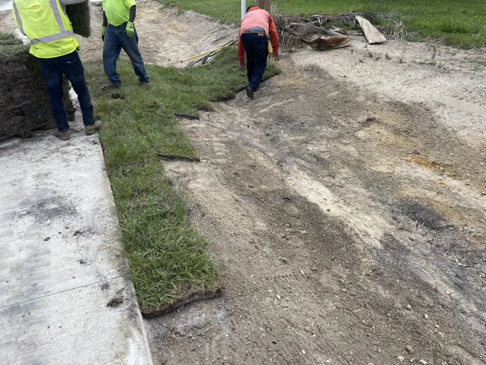 Custom landscape design for homes in Lehigh Acres, FL by Prestige Earth Works