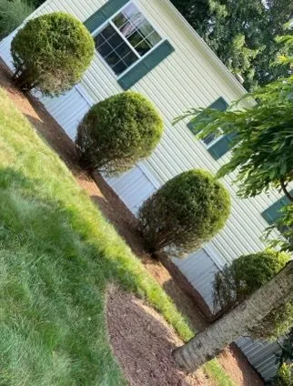 Professional landscape design with custom design in Larksville, PA by Prestige Flowers and Landscaping