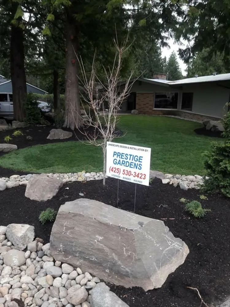 Affordable landscape installation experts serving Everett, WA - Prestige Gardens