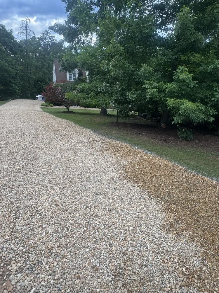 Professional residential landscaping for residential properties in Charlottesville, VA by Prestige Hauling & Landscaping Supply