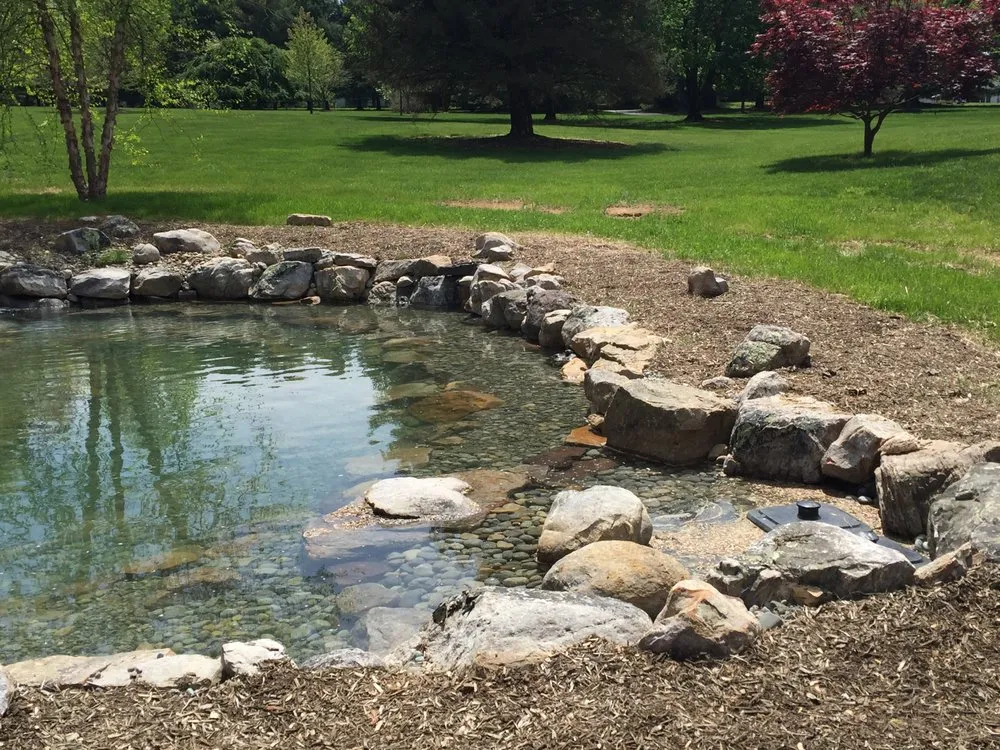 Affordable lawn mowing service in Warrenton, VA by Prestige Illumination & Ponds