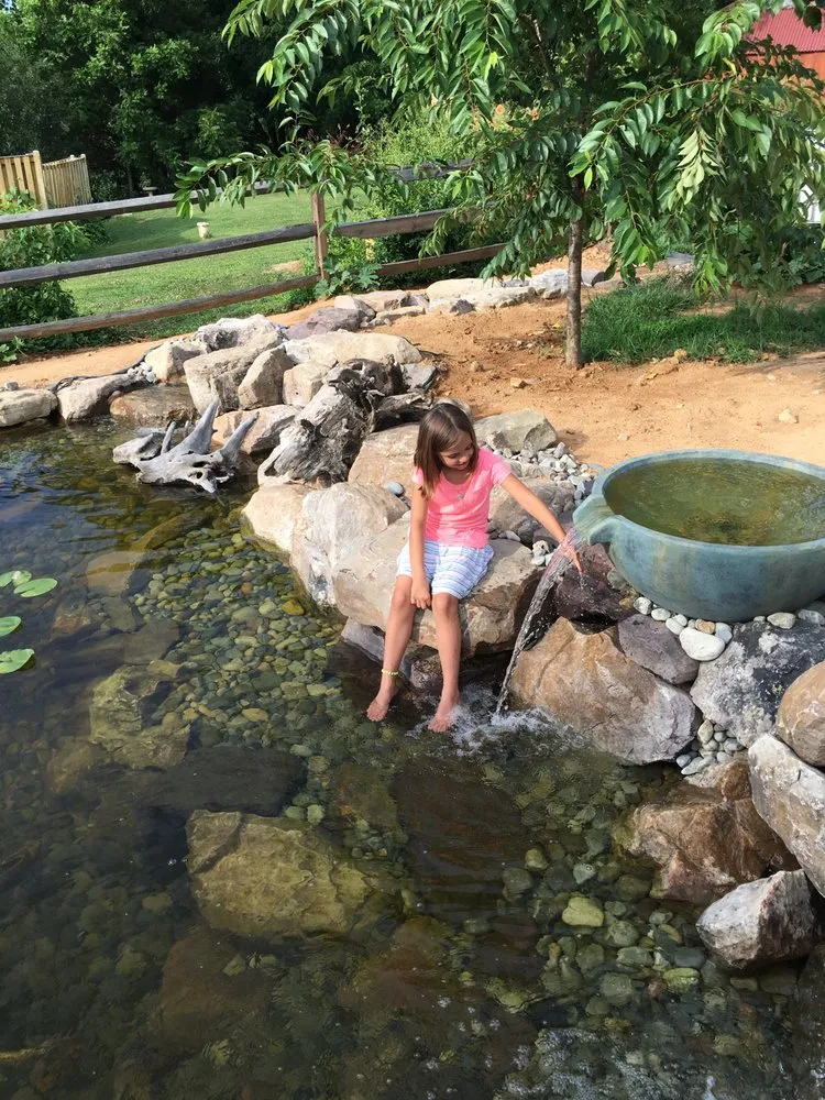 Custom garden landscaping for residential properties across Warrenton, VA - Prestige Illumination & Ponds