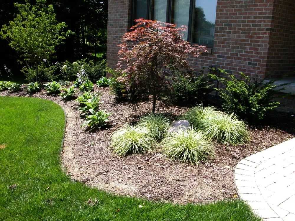 Professional landscape installation in Eaton Rapids, MI by Prestige Landscape & Design