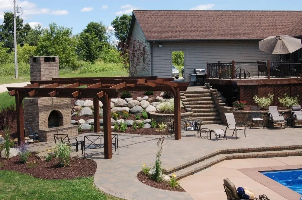 Professional garden landscaping near you in Eaton Rapids, MI by Prestige Landscape & Design
