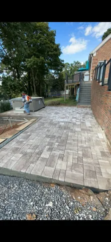 Affordable outdoor landscaping for homes in Hickory, NC by Prestige Landscape and Design