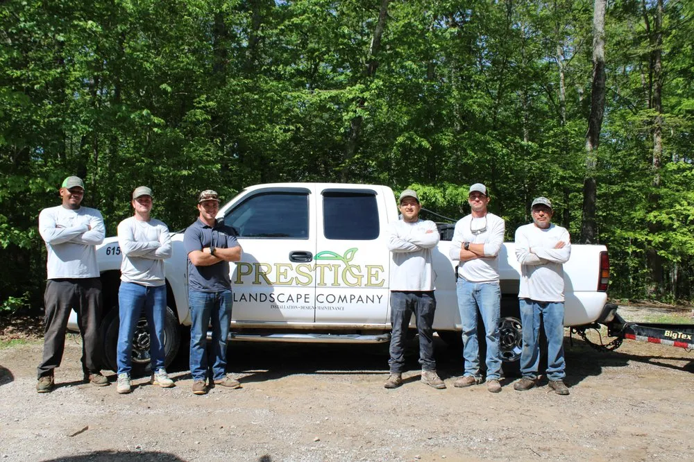 Top-rated yard maintenance for beautiful yards in Burns, TN by Prestige Landscape