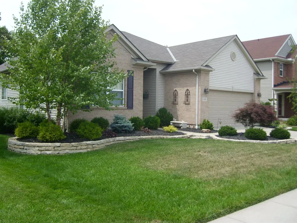 Local outdoor landscaping with custom design in Cincinnati, OH by Prestige Landscape Designs