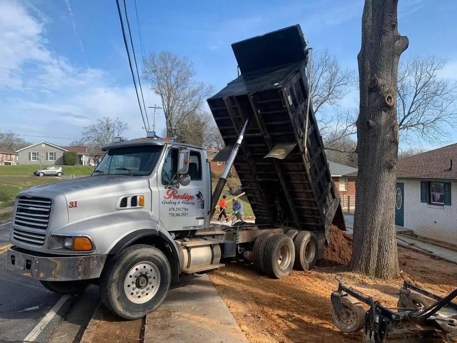 Custom lawn care service in Cartersville, GA by Prestige Landscape Group and Sod Action