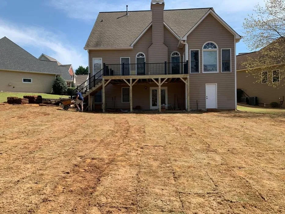 Reliable outdoor landscaping in Cartersville, GA by Prestige Landscape Group and Sod Action
