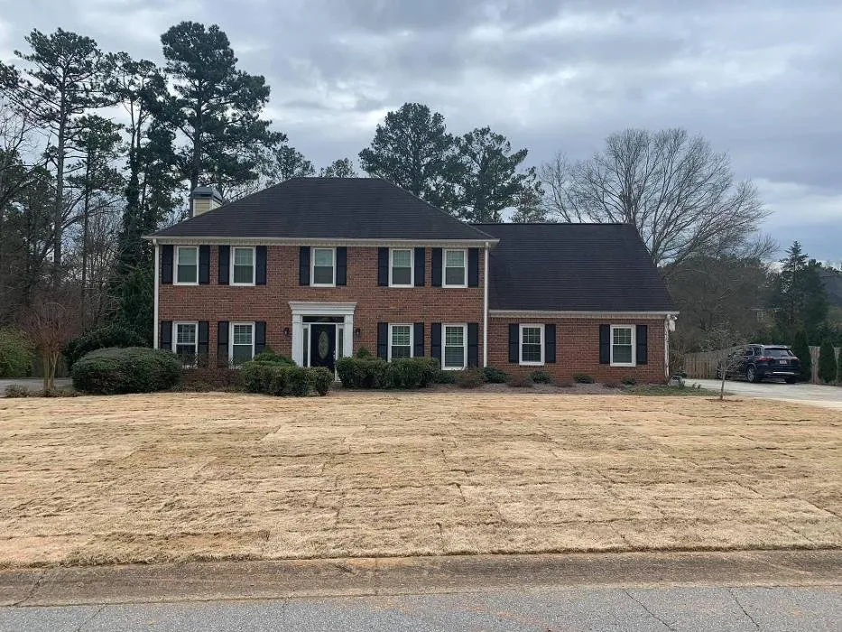 Professional landscape design for homes in Cartersville, GA by Prestige Landscape Group and Sod Action