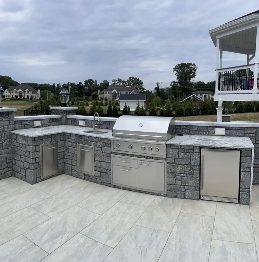 Reliable lawn mowing service in Long Branch, NJ by Prestige Landscaping & Masonry