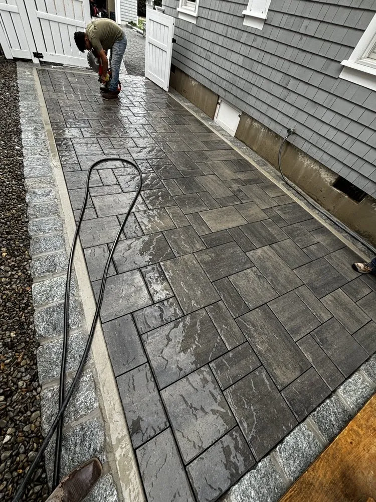 Affordable yard maintenance in Long Branch, NJ by Prestige Landscaping & Masonry