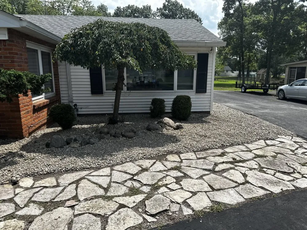 Top-rated residential landscaping in Wauseon, OH by Prestige Landscaping & Services