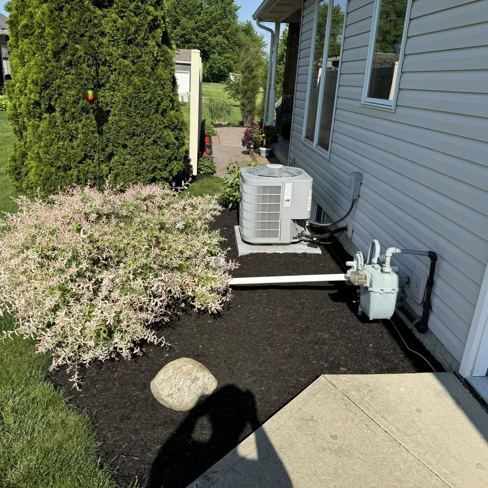 Trusted lawn mowing service with custom design in Wauseon, OH by Prestige Landscaping & Services