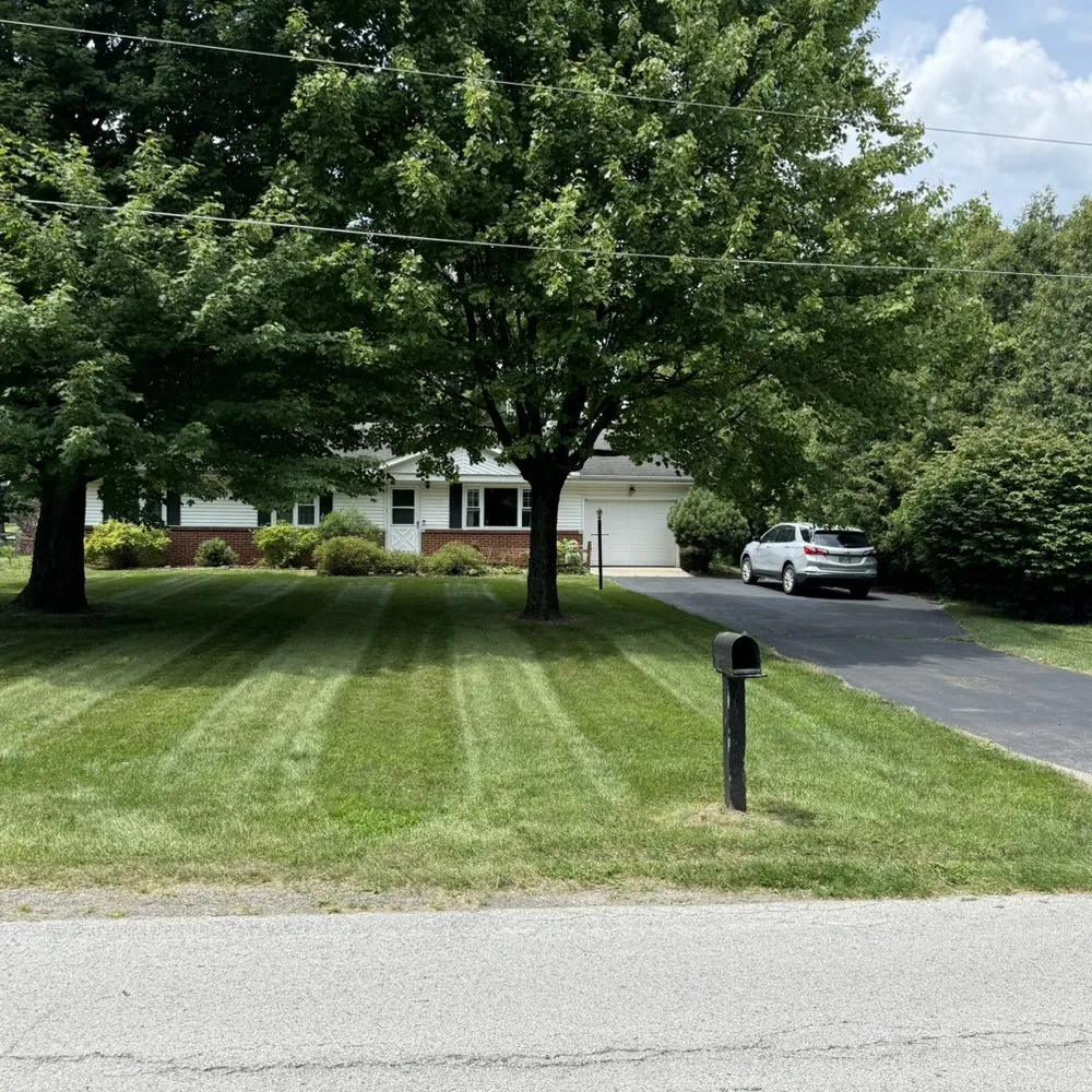 Custom yard cleanup service for beautiful yards in Wauseon, OH by Prestige Landscaping & Services