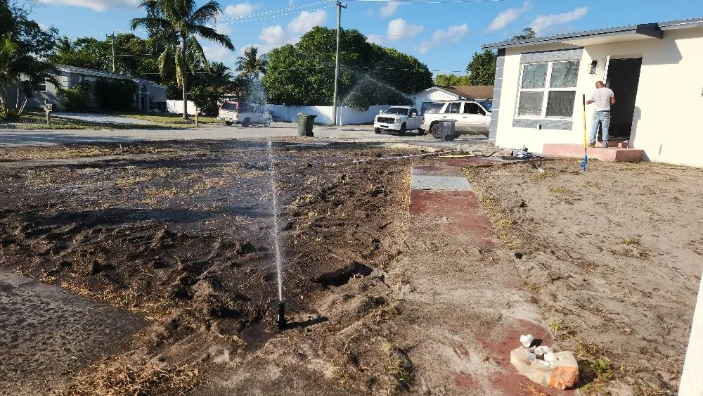 Custom yard maintenance for outdoor upgrades in Golf, FL by Prestige Landscaping