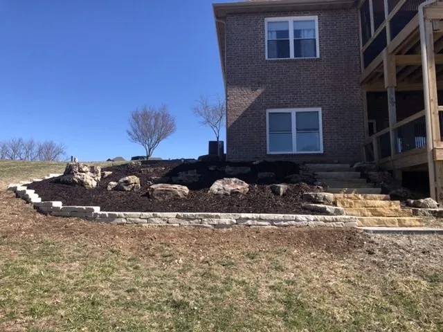 Top-rated residential landscaping in Nixa, MO by Prestige Lawn & Landscape