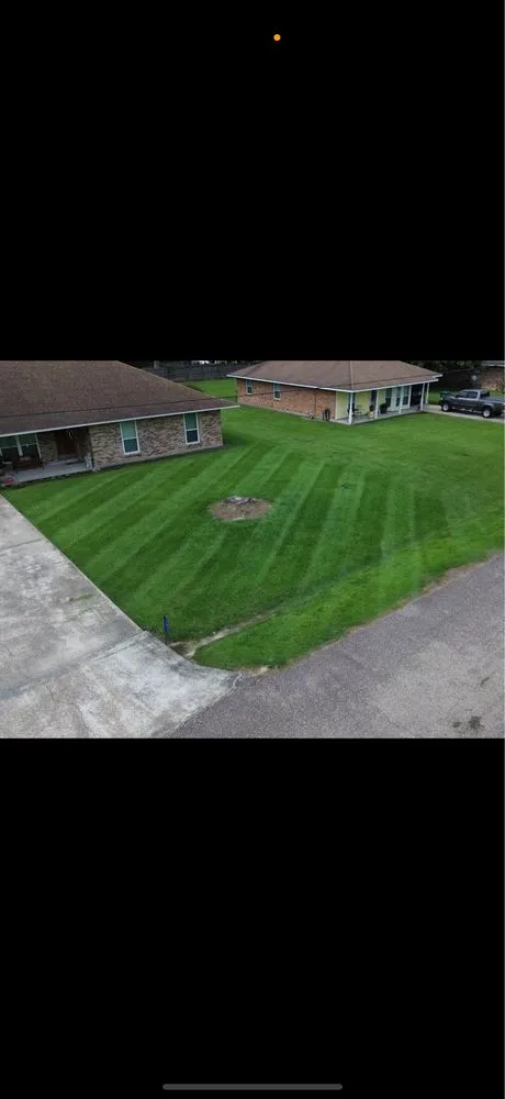 Professional garden landscaping in Central, LA by Prestige Lawn and Landscape