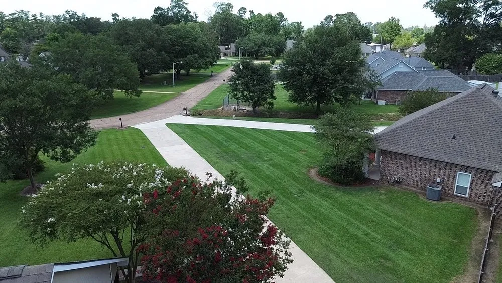 Custom garden landscaping for outdoor upgrades in Central, LA by Prestige Lawn and Landscape