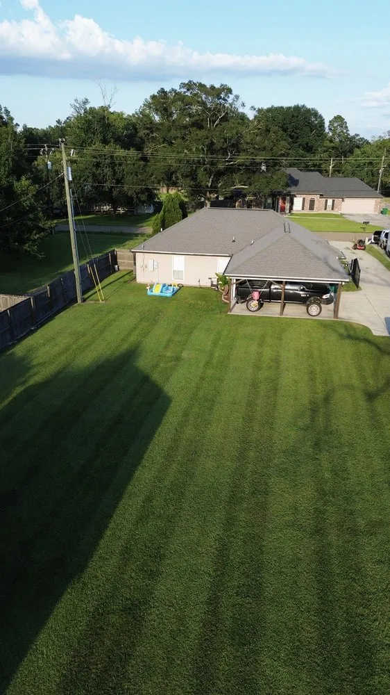 Local outdoor landscaping for residential properties in Central, LA by Prestige Lawn and Landscape