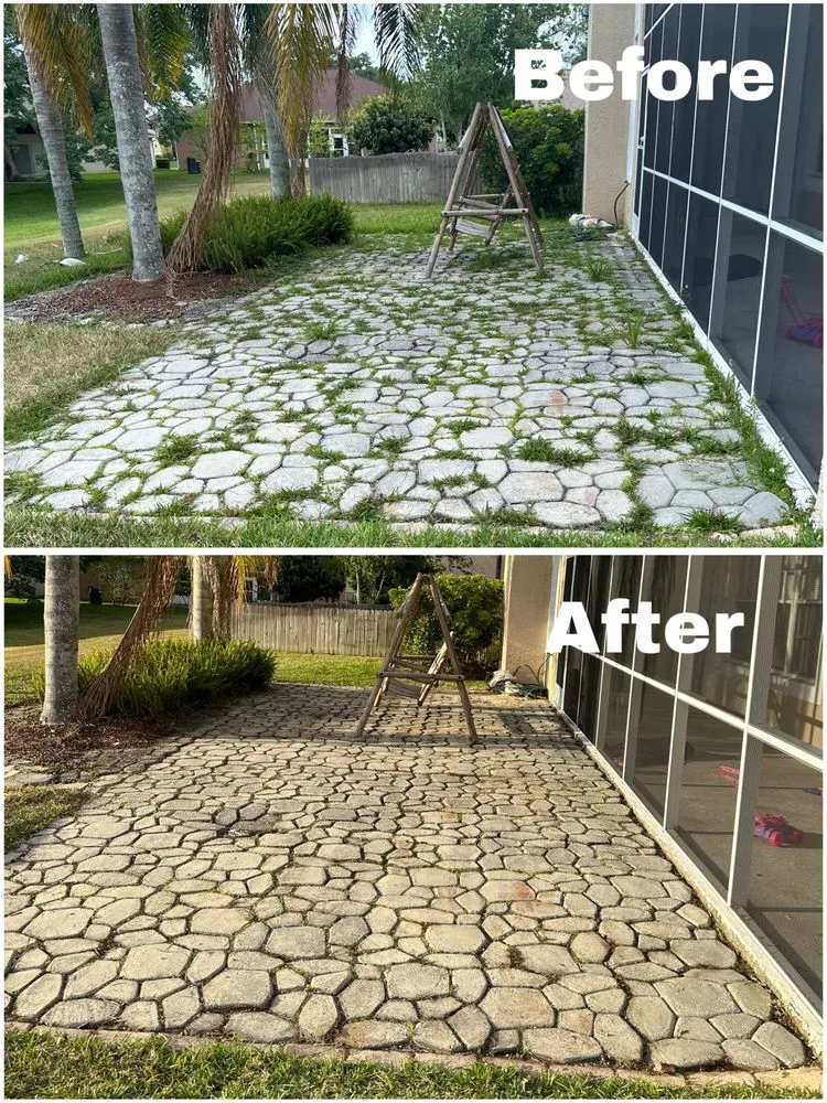 Professional lawn mowing service for year-round maintenance in Orlando, FL by Prestige Lawn Care & Maintenance