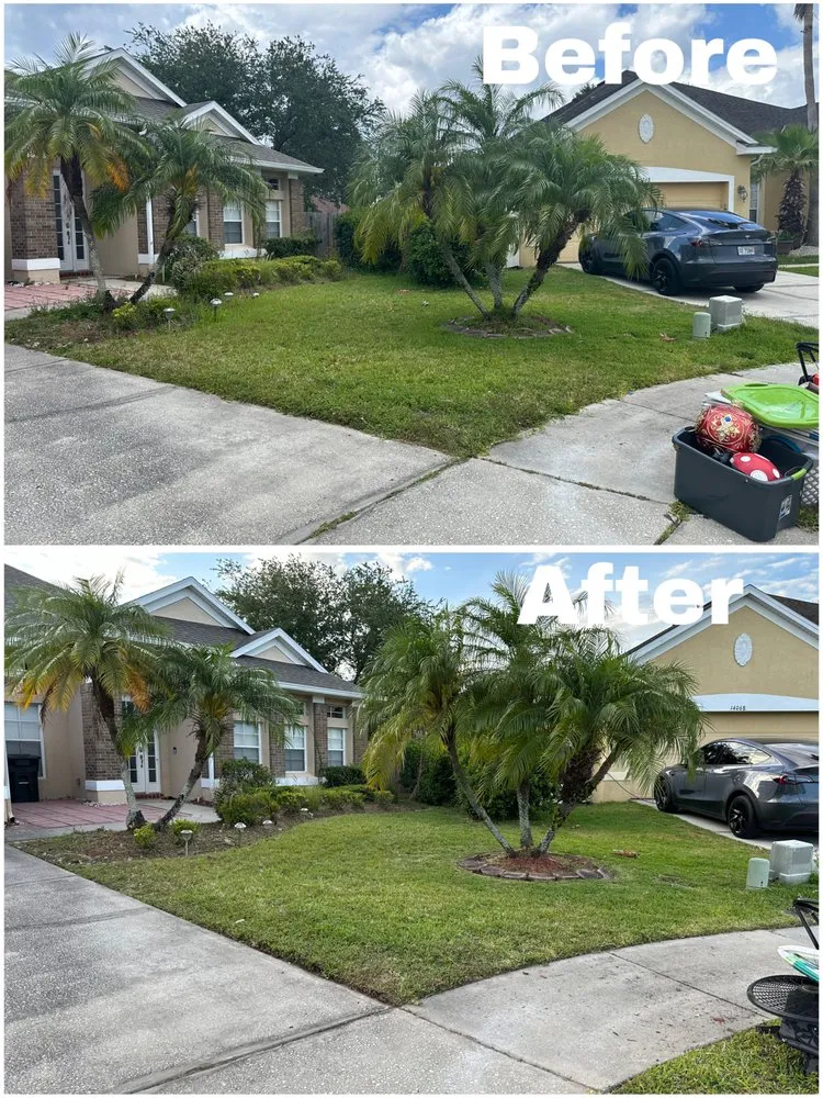 Custom garden landscaping for homes across Orlando, FL - Prestige Lawn Care & Maintenance