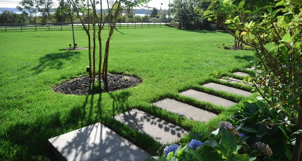 Reliable lawn mowing service in Huntington Station, NY by Prestige Lawn Care