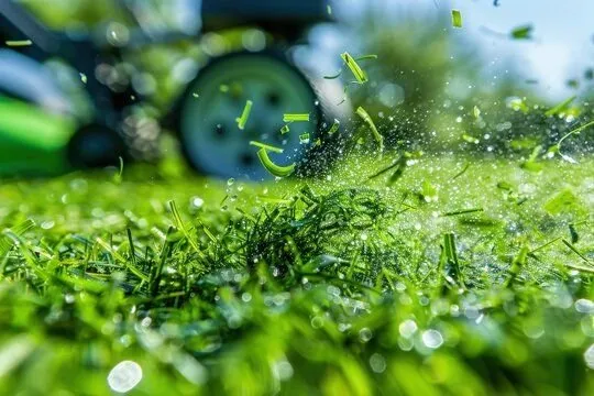 Professional yard maintenance with custom design across Evansville, IN - Prestige Lawn Services