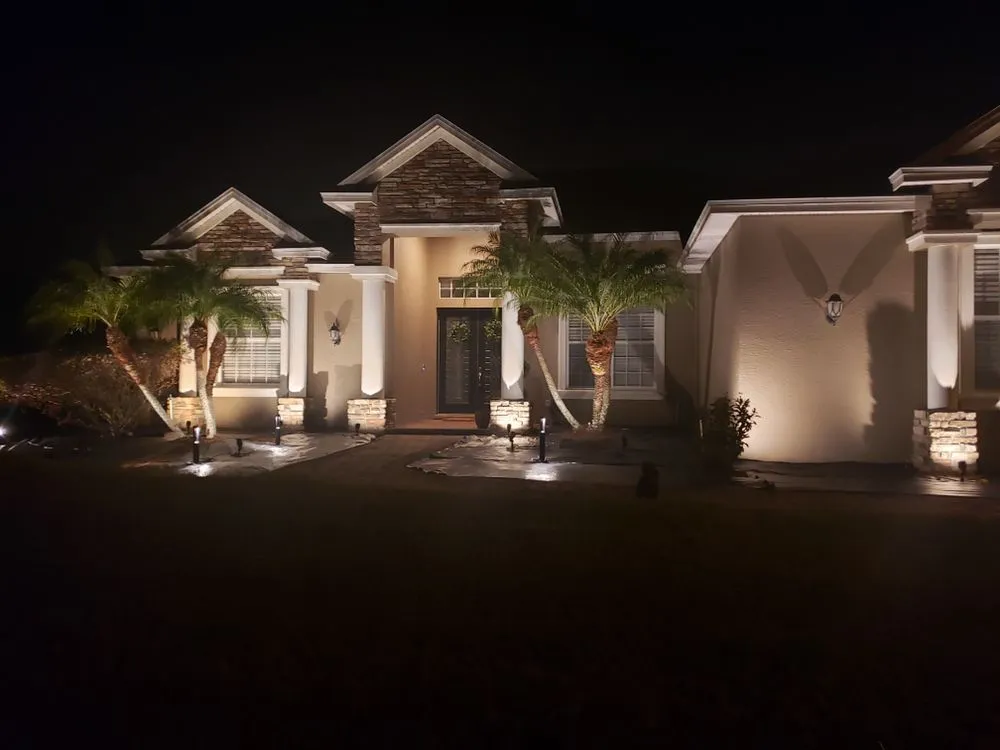 Custom lawn care service for homes in Lakeland, FL by Prestige Lawns & Landscaping