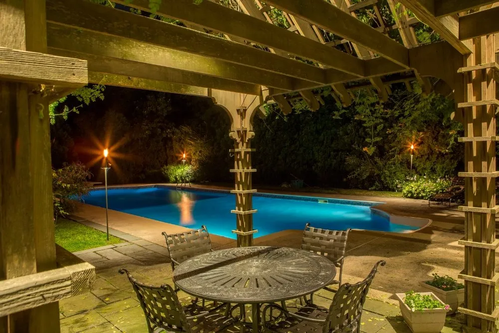 Affordable yard cleanup service in Wilton, CT by Prestige Lighting & Design