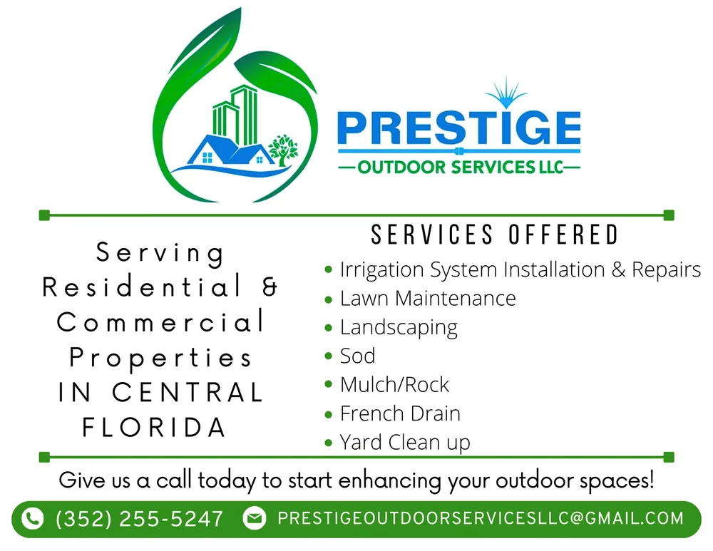 Expert lawn care service experts serving Mount Dora, FL - Prestige Outdoor Services