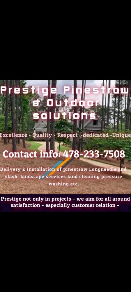 Professional garden landscaping experts serving McIntyre, GA - Prestige Pinestraw & Outdoor Solutions