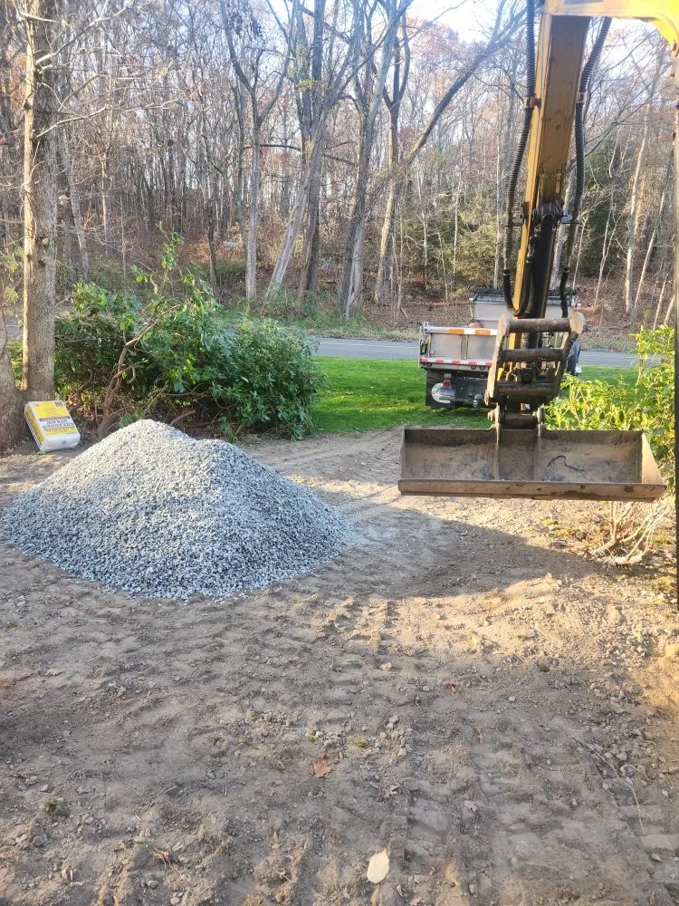 Local lawn mowing service with custom design in Oxford, CT by Prestige Property Maintenance