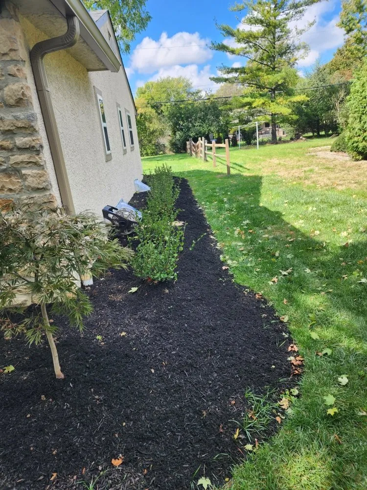 Custom yard cleanup service in Fulton, OH by Prestige Site Enhancements