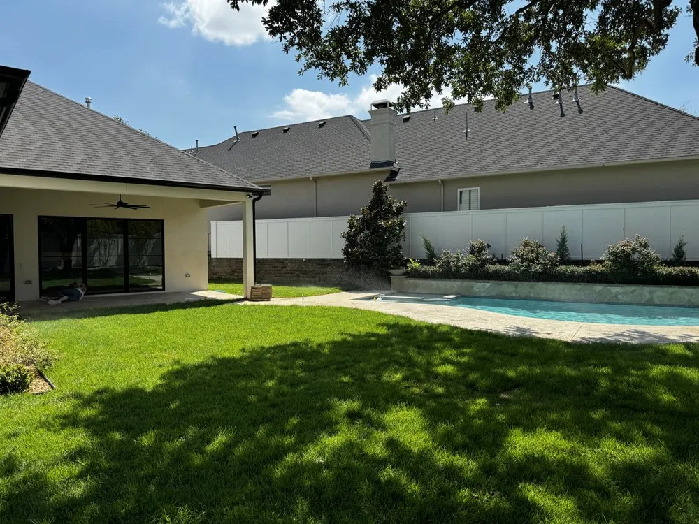 Trusted landscaping services for residential properties in Dallas, TX by Prestige Turf & Drainage