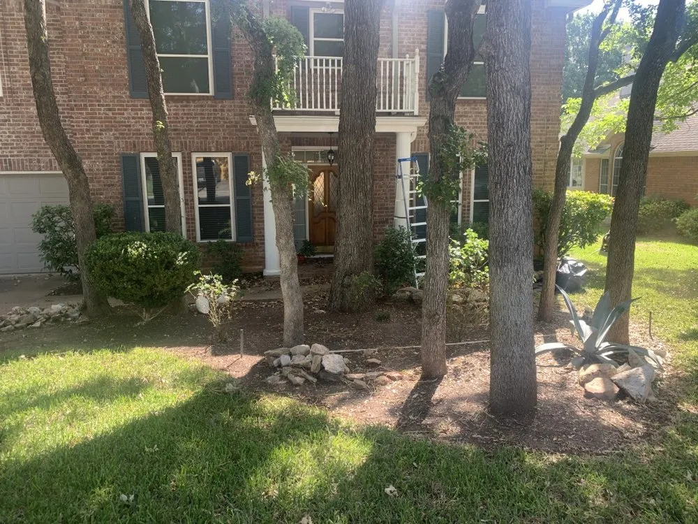 Top-rated outdoor landscaping for outdoor upgrades in Round Rock, TX by Prestigious Lawns