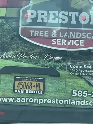 Preston’s Tree & Landscape Service