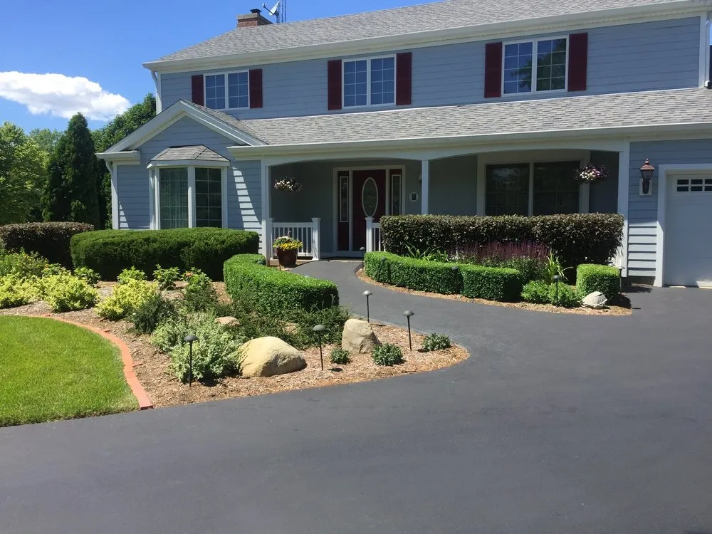 Top-rated landscape installation in Harvard, IL by Pretty Stone Landscaping and Design